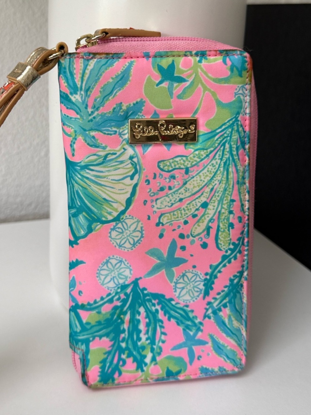 Lilly Pulitzer Pink Wristlet